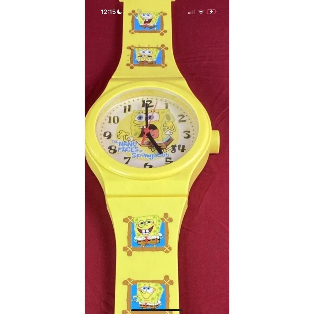 Nickelodeon Spongebob Squarepants Watch Wall Clock limited vintage 2004