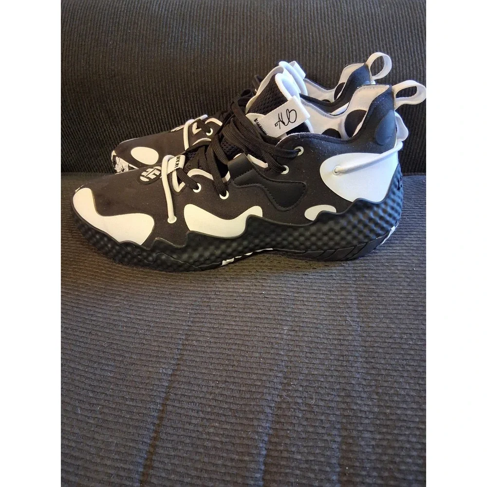 Adidas‎ Harden Vol 6 Basketball Shoes Mens 13 Black White GV8704 Panda Sneakers