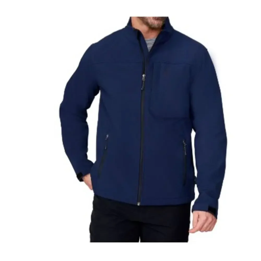 Free Country Men's Softshell Jacket Navy Size XL