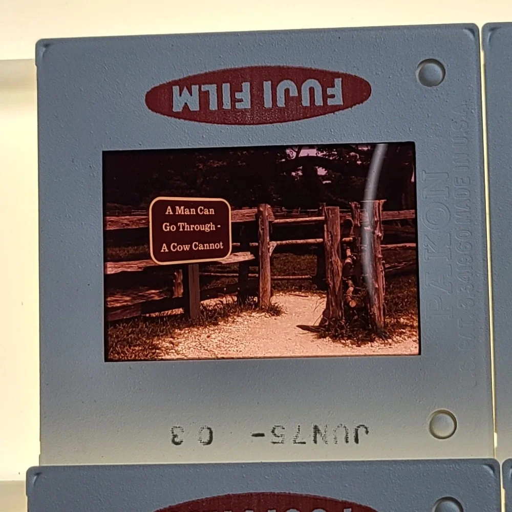 Lot‎ Of 30 1970s Harper's Ferry Jonestown 35mm Film Slides Sightseeing Fujifilm