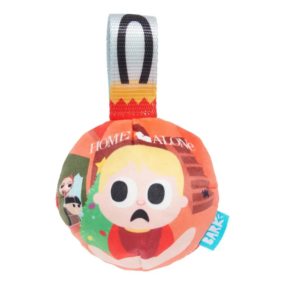 BARK Home Alone Kevin Chrismutts‎ Ornament Tug Ball Dog Toy Plush Squeak Crinkle