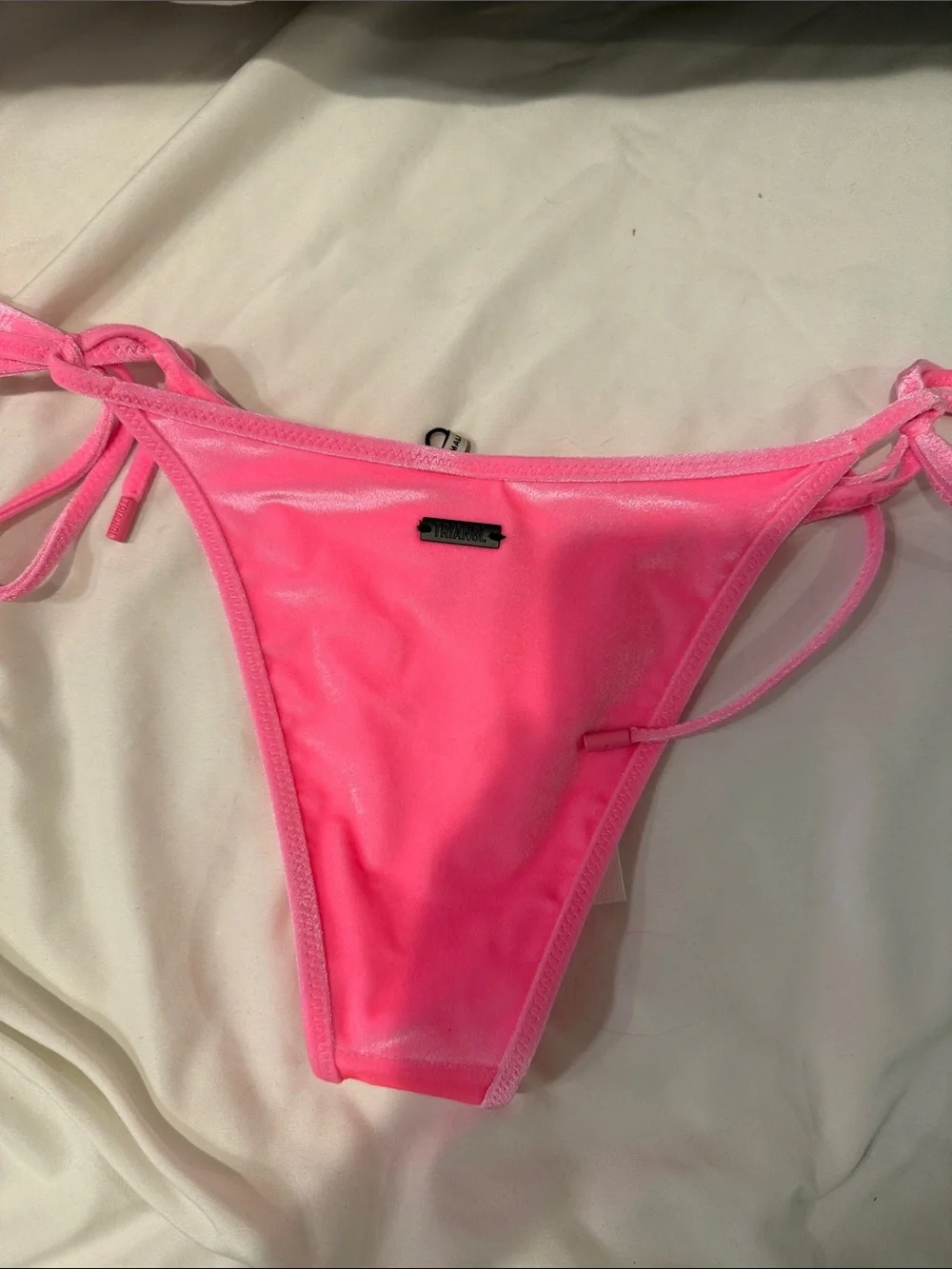 triangl swimwear bright pink