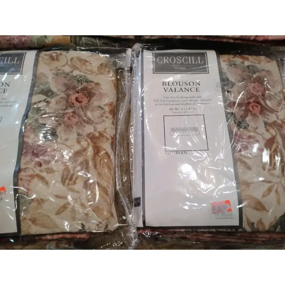 Croscill valances are