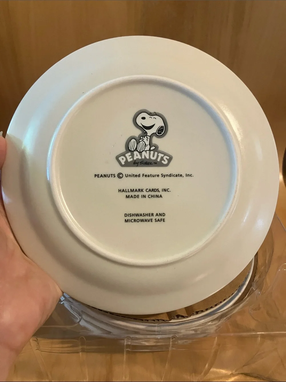 Hallmark peanuts porcelain