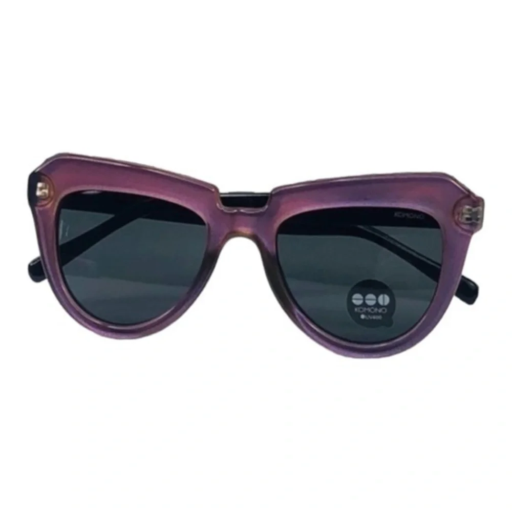 NEW Komono sunglasses Stella women's cateye purple haze