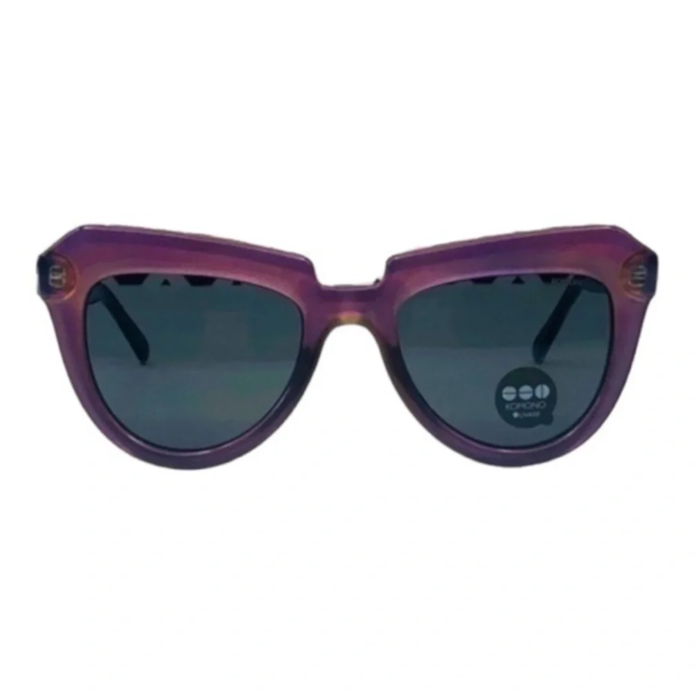 NEW Komono sunglasses Stella women's cateye purple haze
