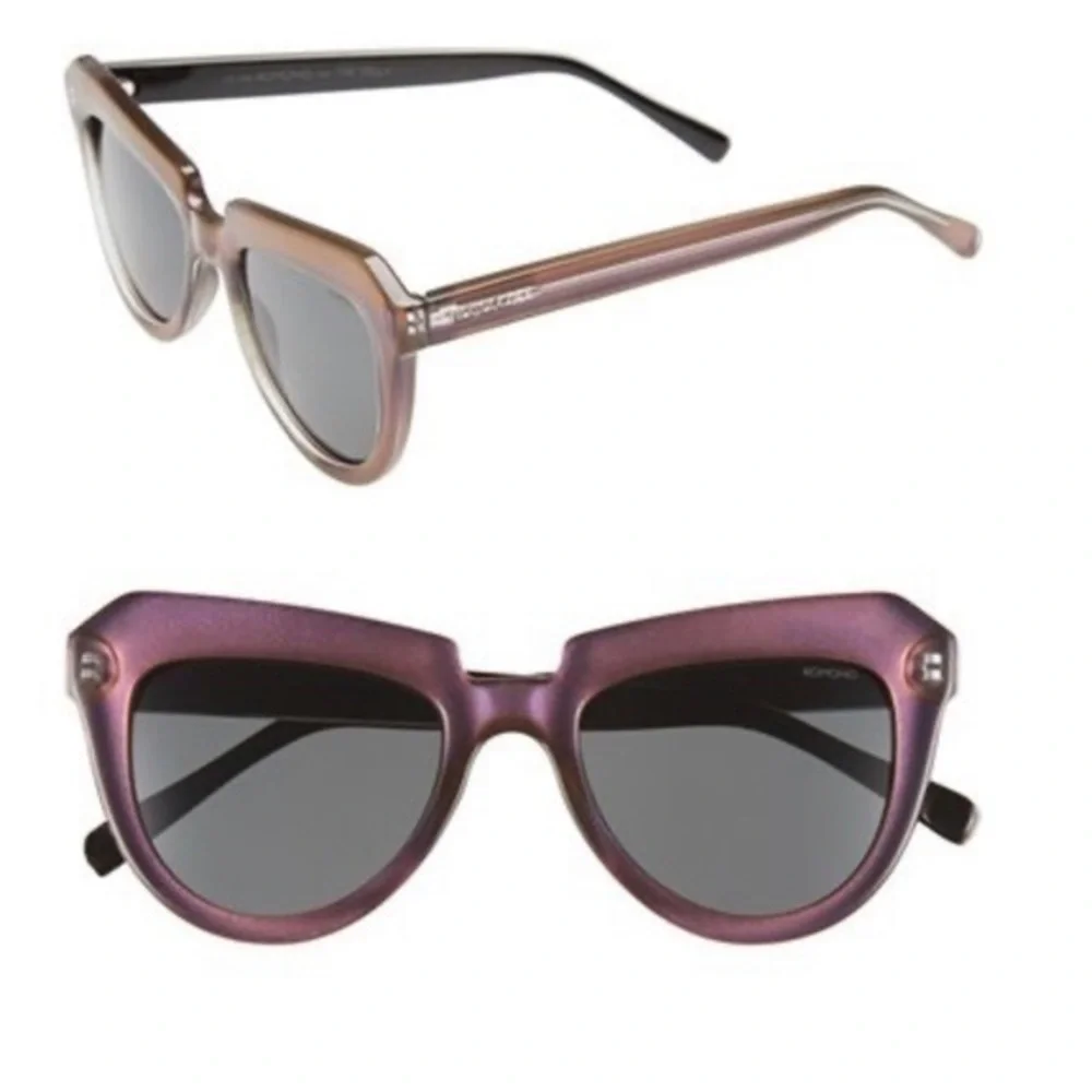 NEW Komono sunglasses Stella women's cateye purple haze