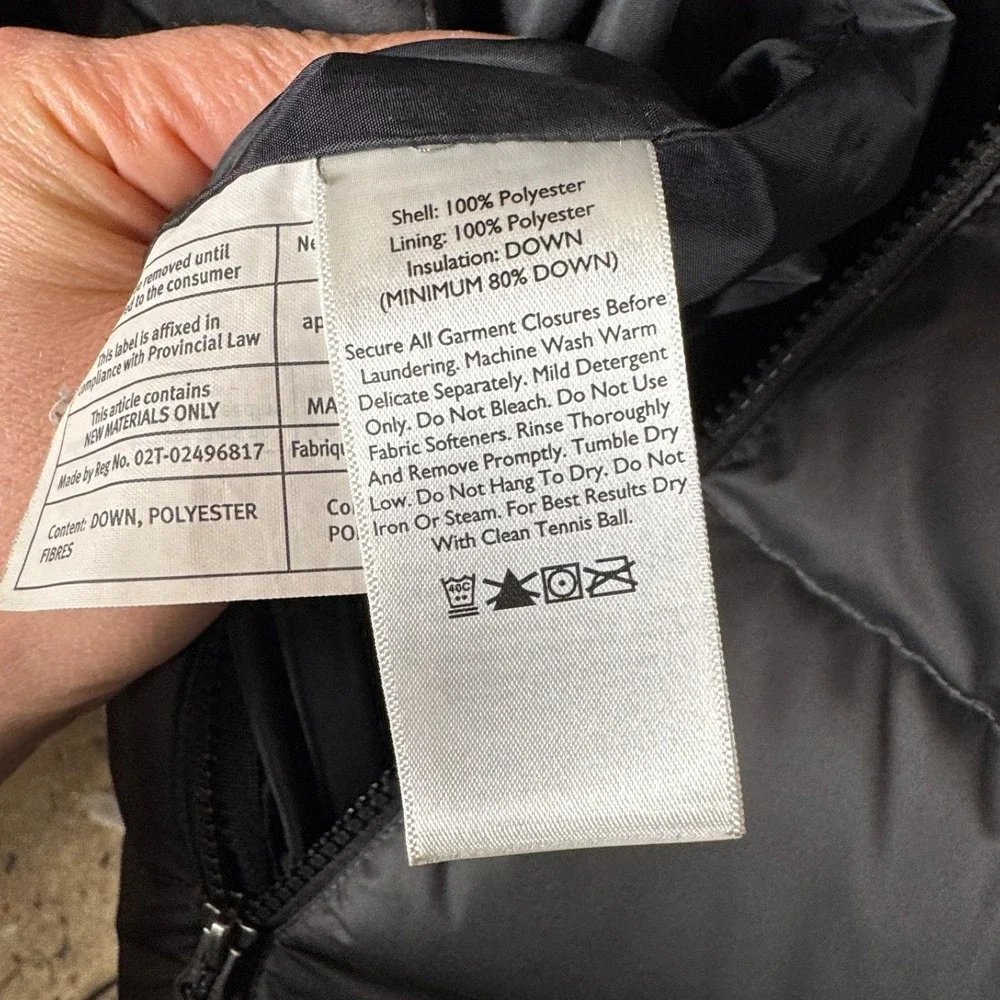 Eddie Bauer Coat Mens L Gray Puffer EB650 Down Fill Warm Winter Outdoor Everyday