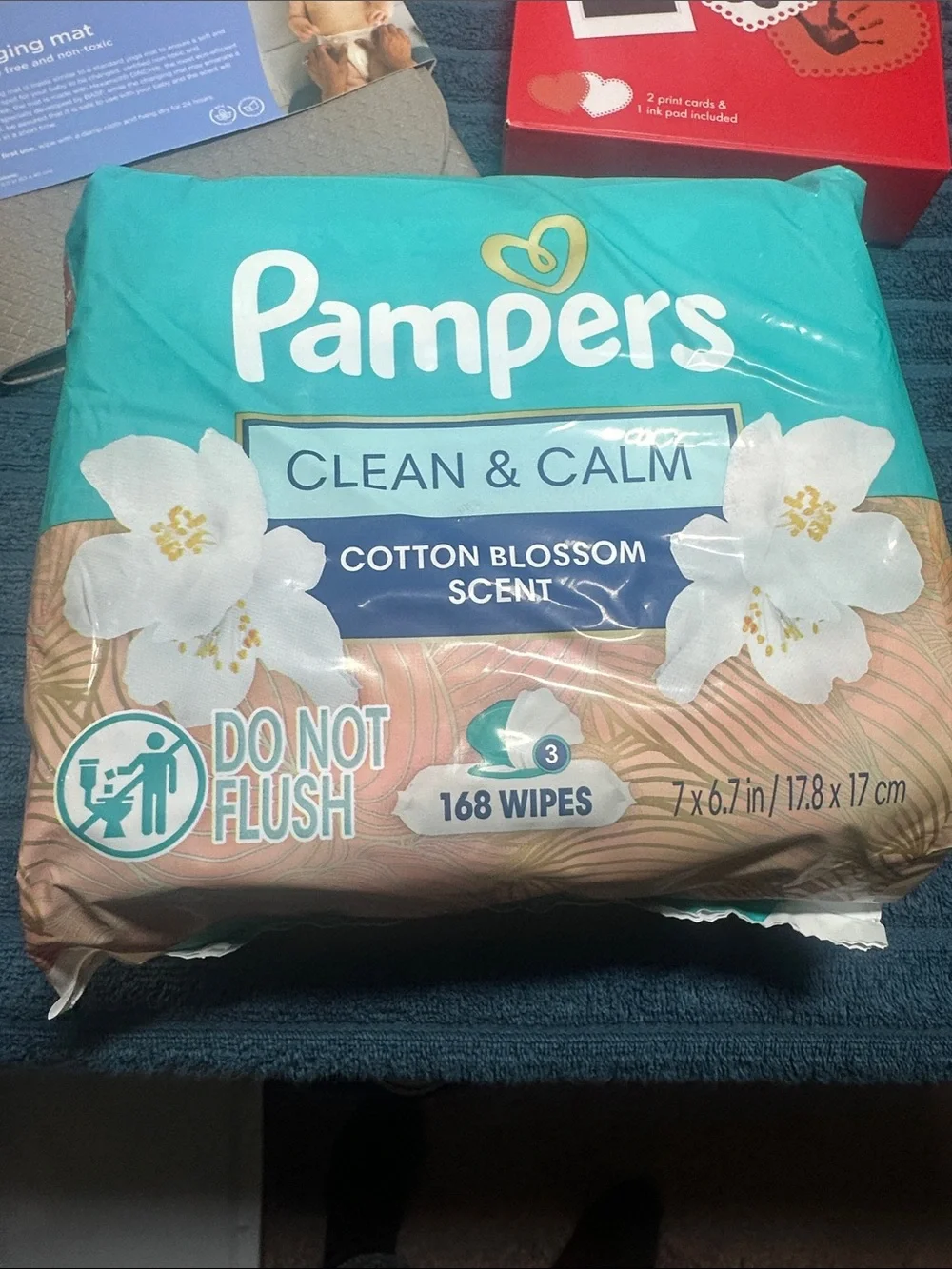 Pampers clean calm