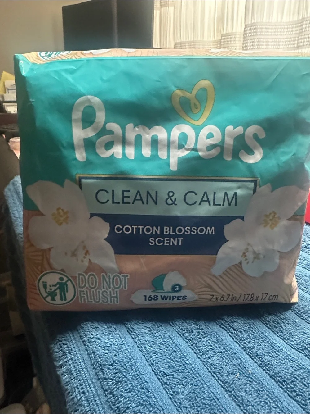 Pampers clean calm