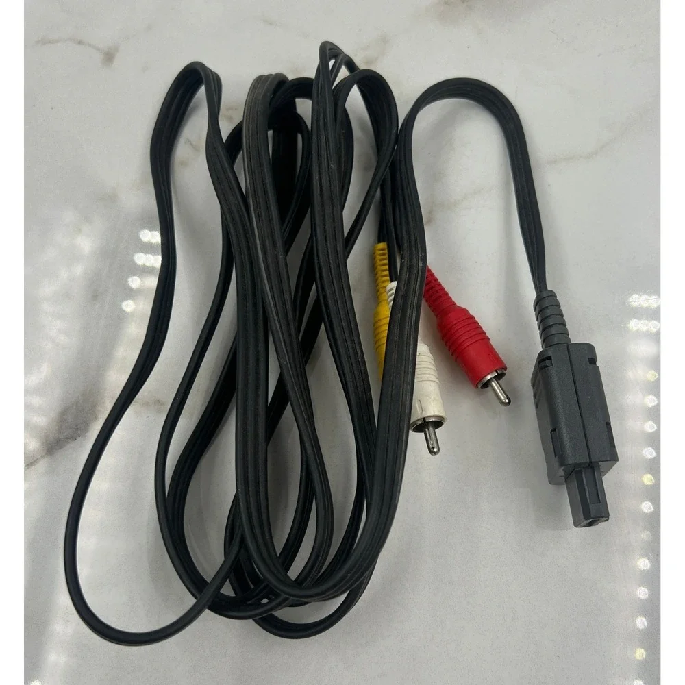 Nintendo AV Cable Composite RCA Video Audio OEM SNES N64 GameCube SHVC-008