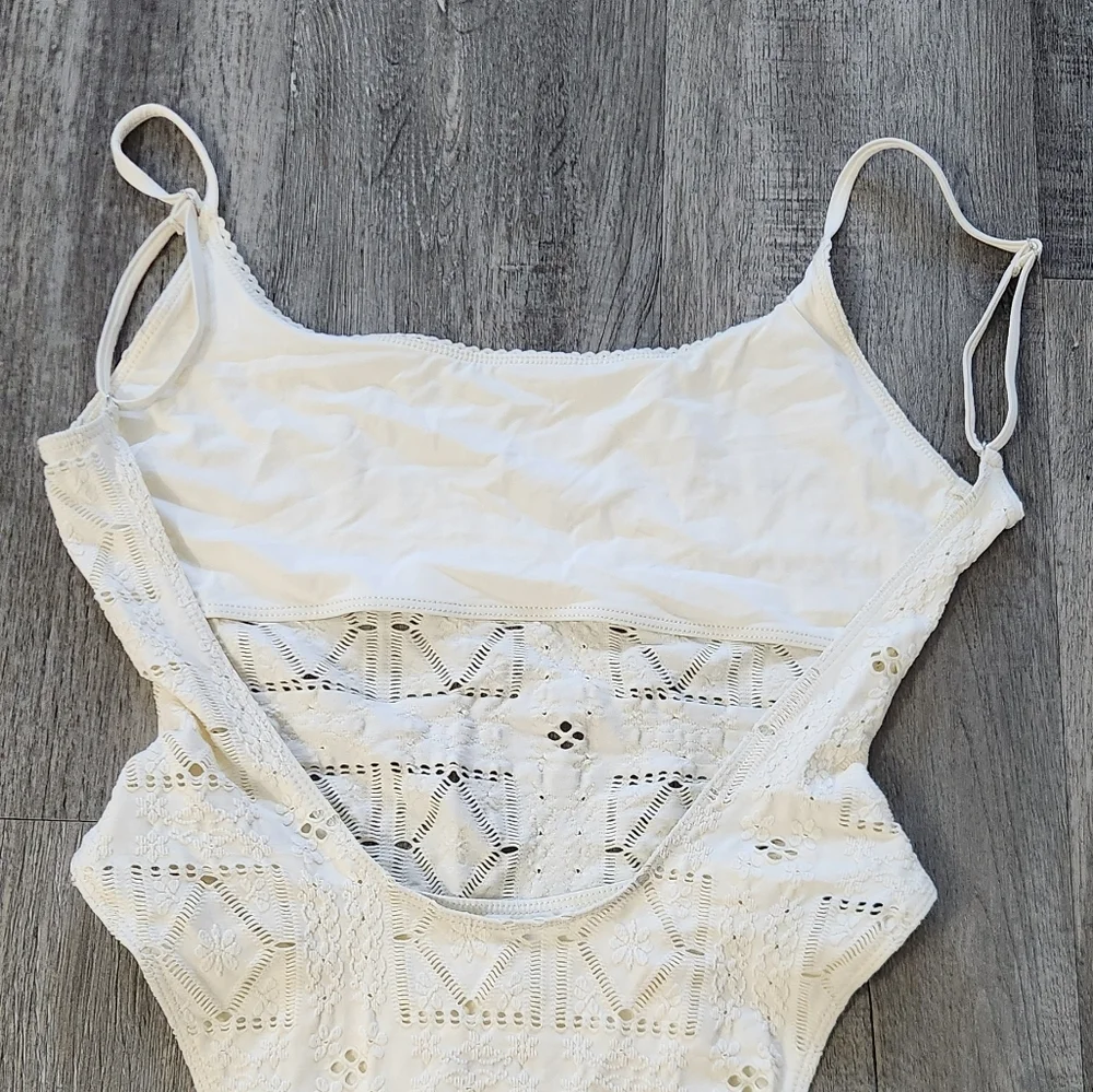 Frankies Bikinis one residue fabric