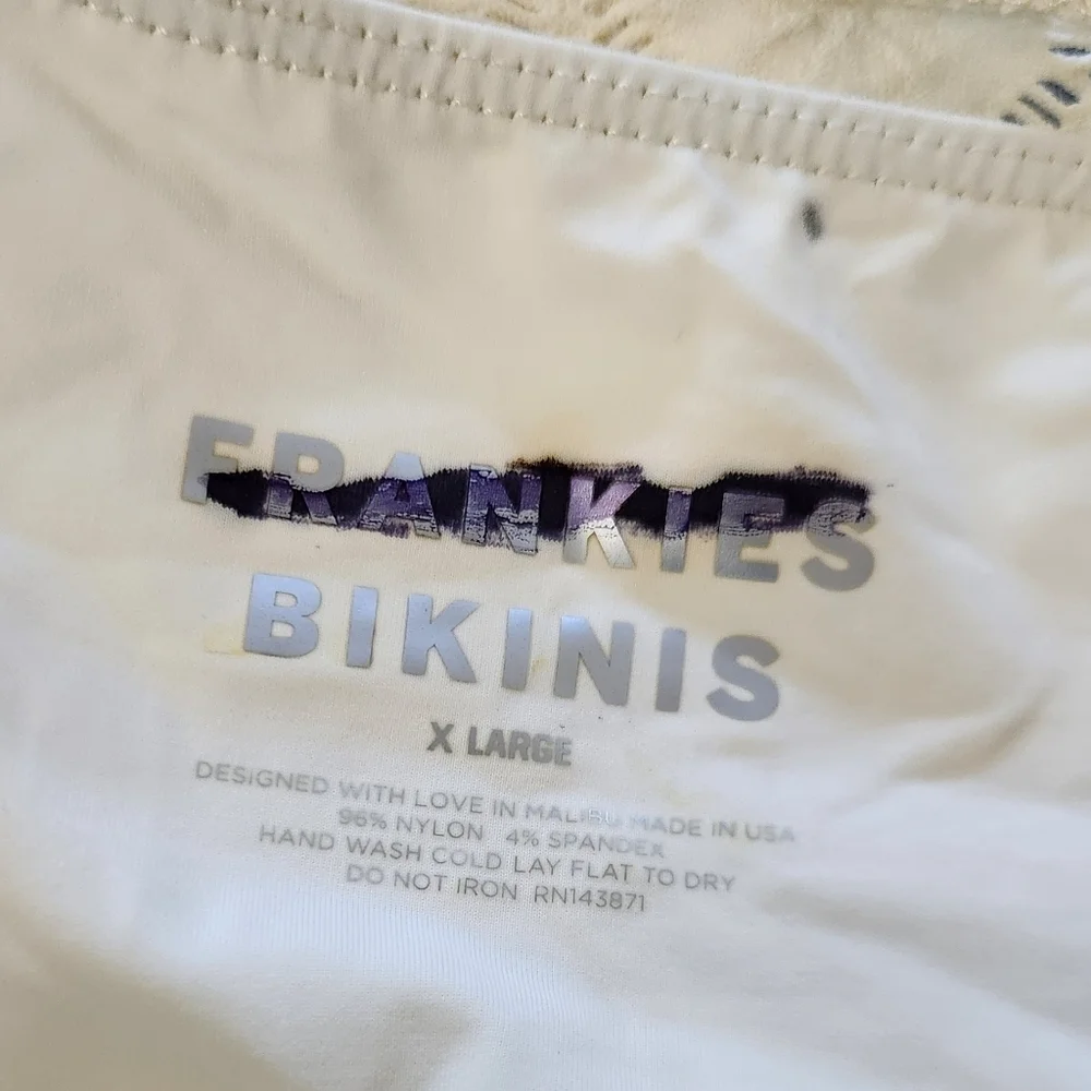 Frankies Bikinis washed one angel