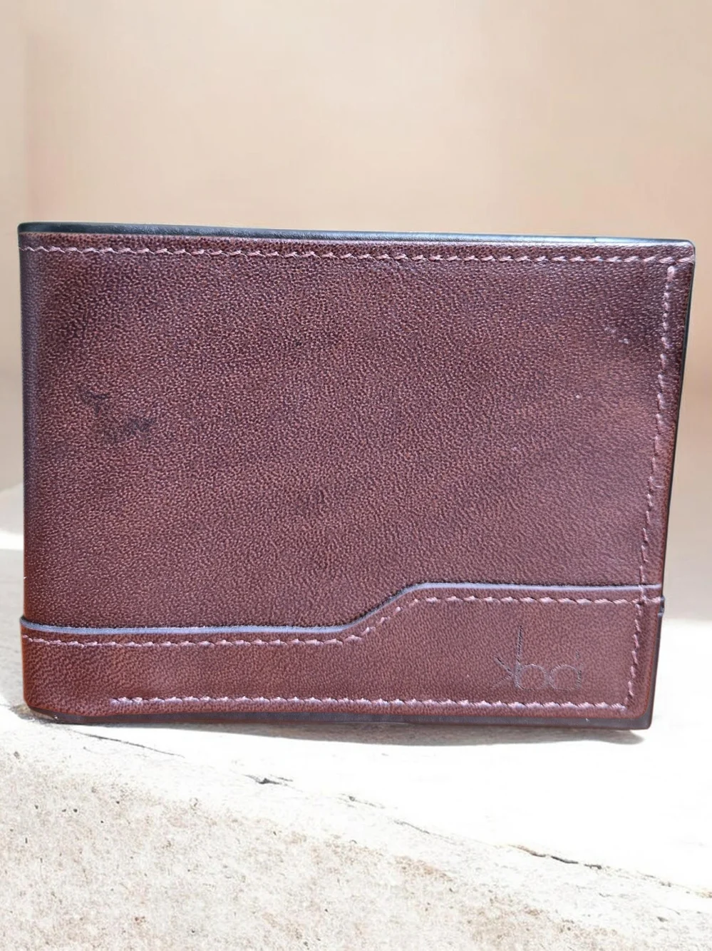 Handcrafted Men's Leather Bifold Wallet