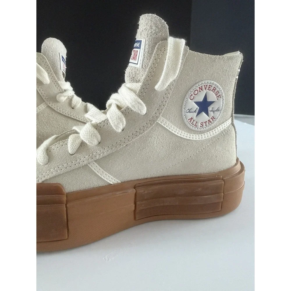 Converse Chuck Taylor All Star Lift Platform High Top Cream Gum Women 8 Men 6.5