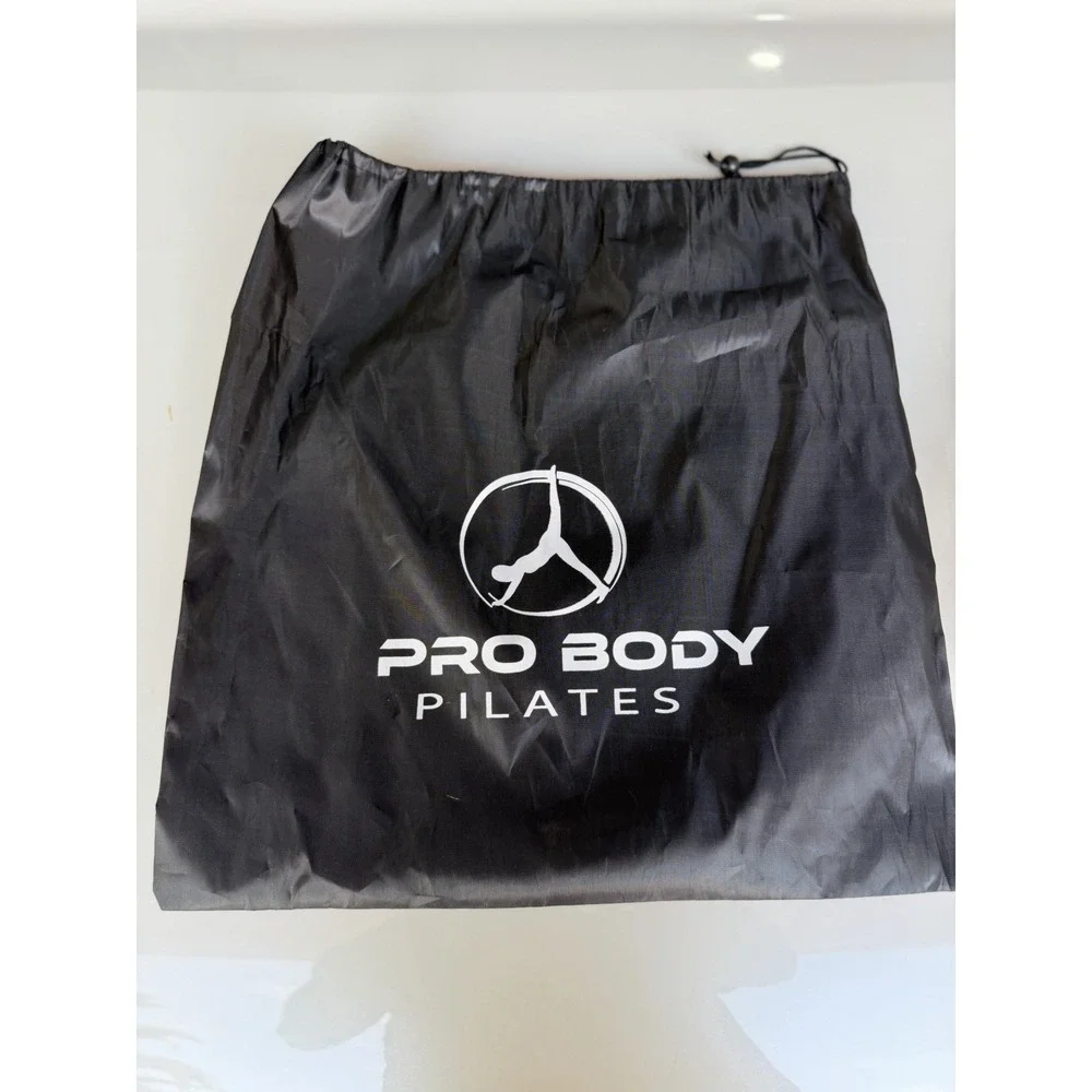Pro Body Pilates Ring Circle Exercise Fitness Resistance Ring w/ Carry Bag