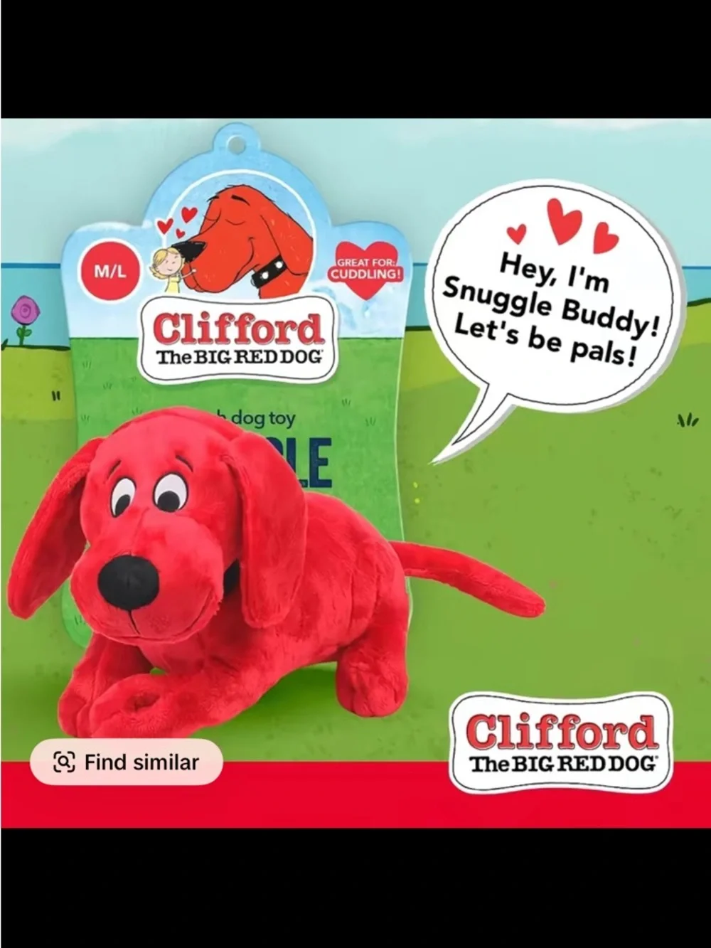 Clifford the Big Red Dog-Plush Dog Toy