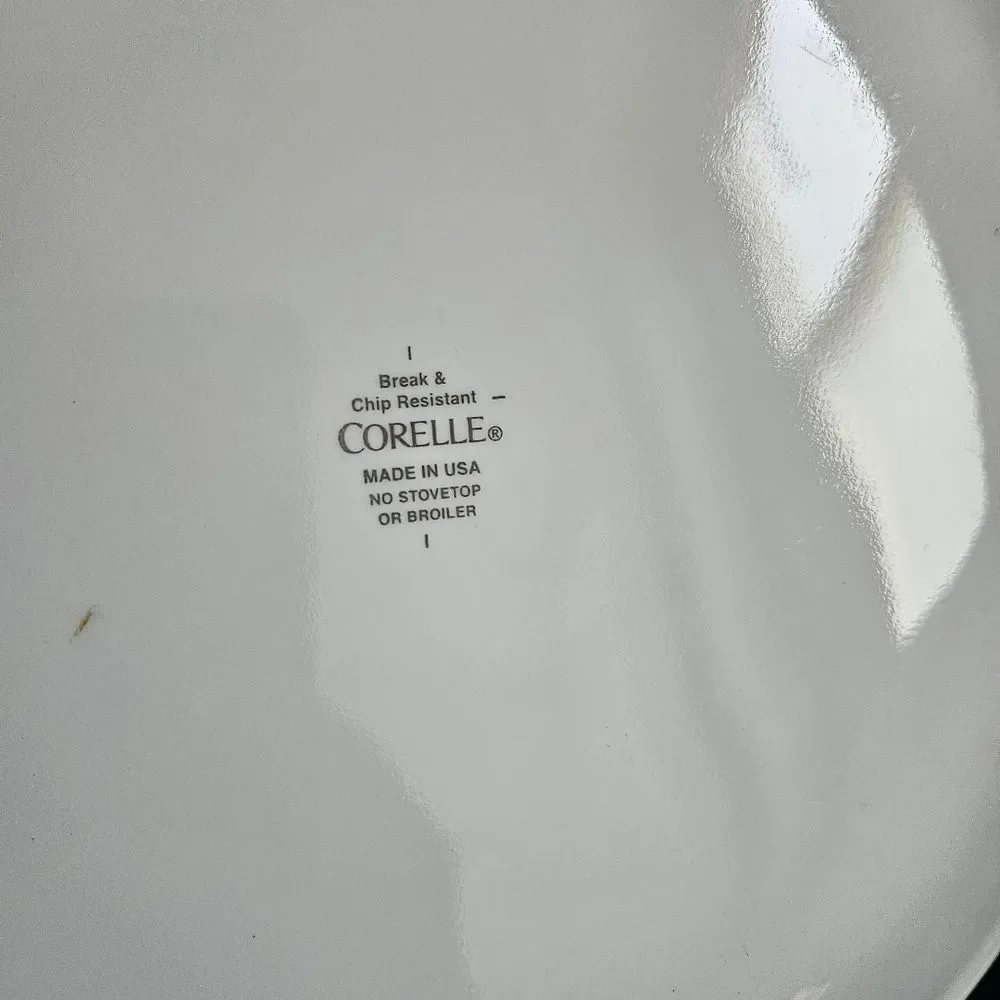 Corelle 10 plates background