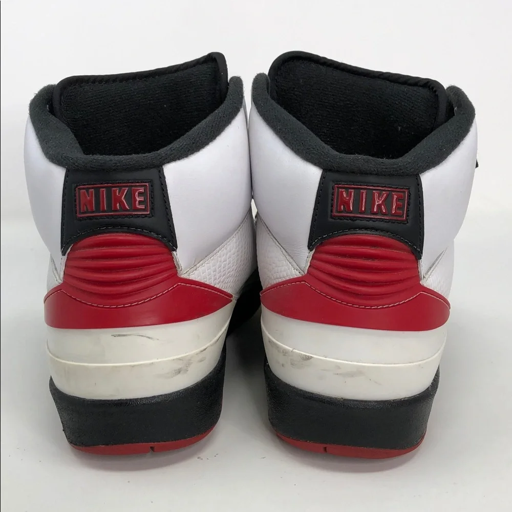 Nike Air Jordan 2 Retro Mid Chicago DX2454-106 Men’s Sneakers - Size 9.5