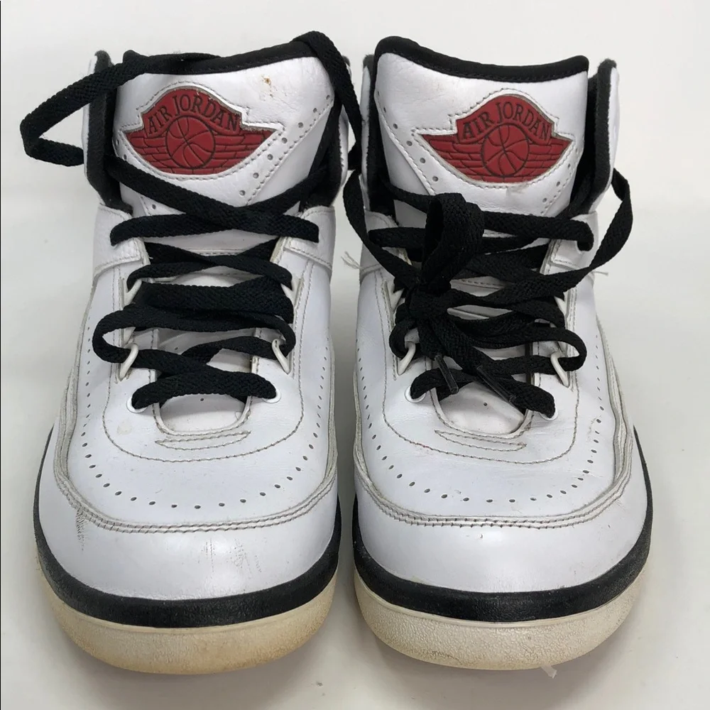Nike Air Jordan 2 Retro Mid Chicago DX2454-106 Men’s Sneakers - Size 9.5