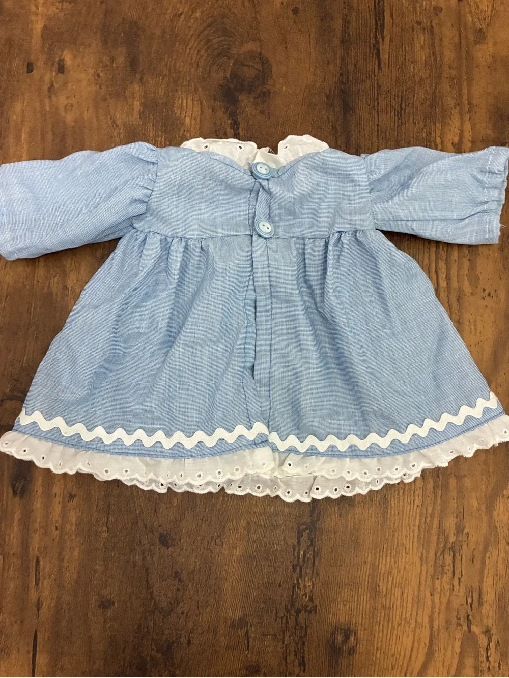 Handmade light blue
