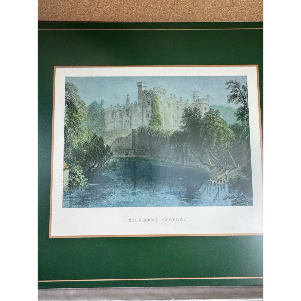 Collectible Irish Heritage Series Placemats Set of 6 Blarney Castles Decor Table