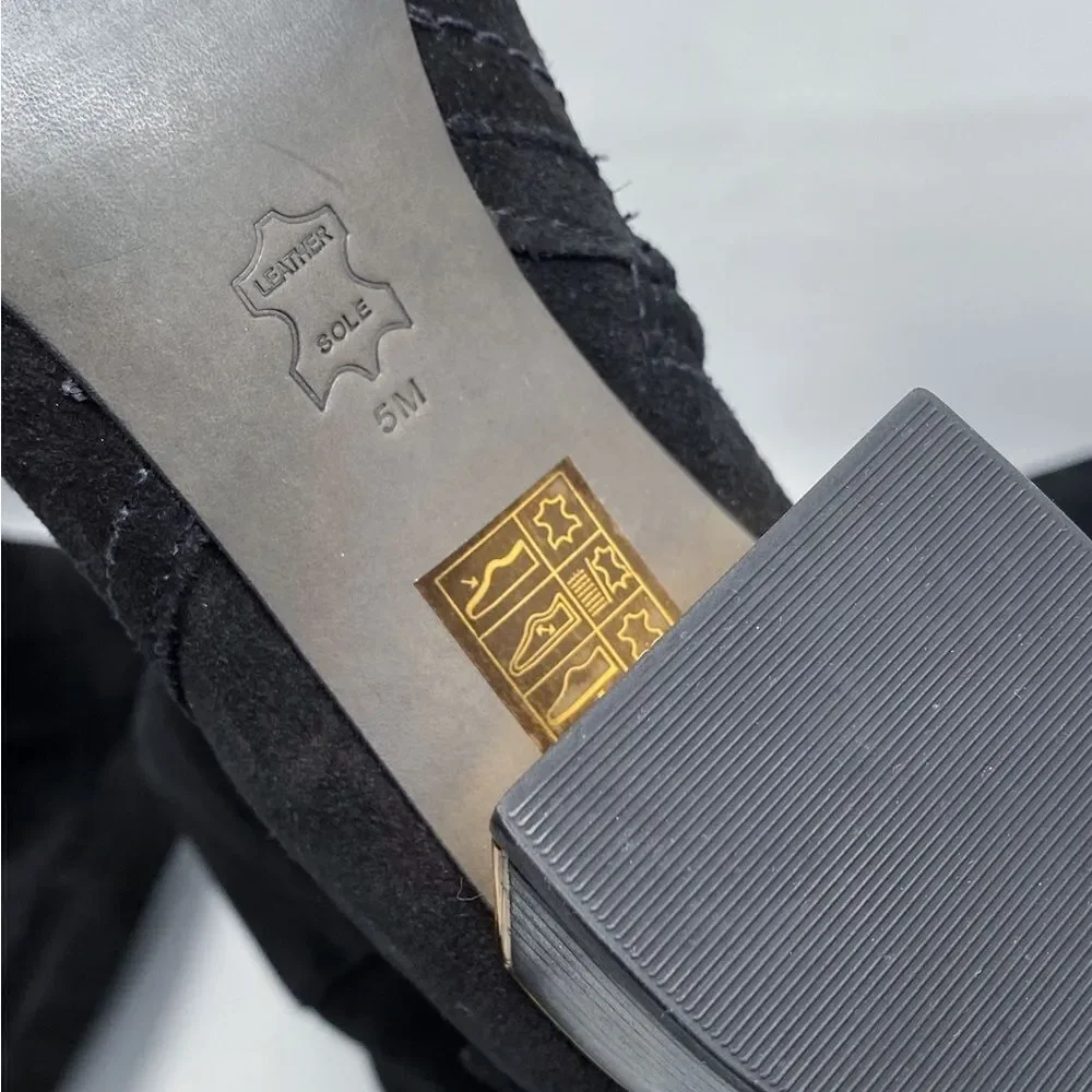 Tory Burch Over-The-Knee Ankle-Tie Boot size 5