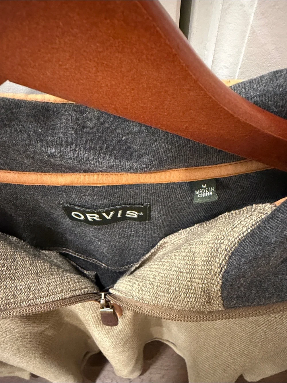 Orvis men zip