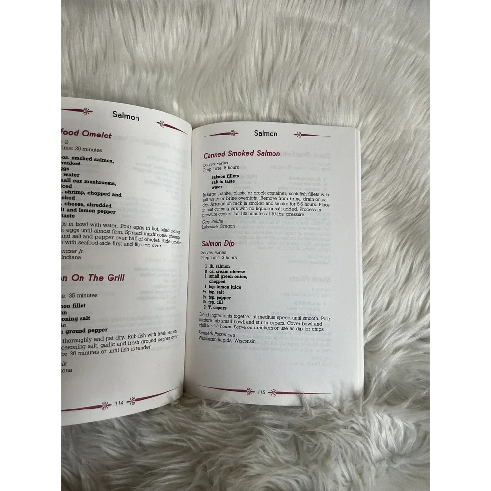 Vintage 1993 NAFC North‎ American Fishing Club Members' Cookbook by Steve Penna.