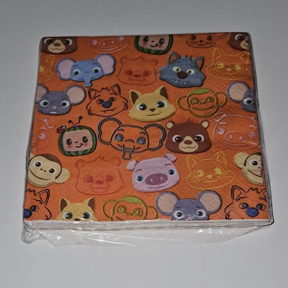 NEW CoComelon Birthday Party Supplies Lot 1 Pk Napkins 5 Pk Plates