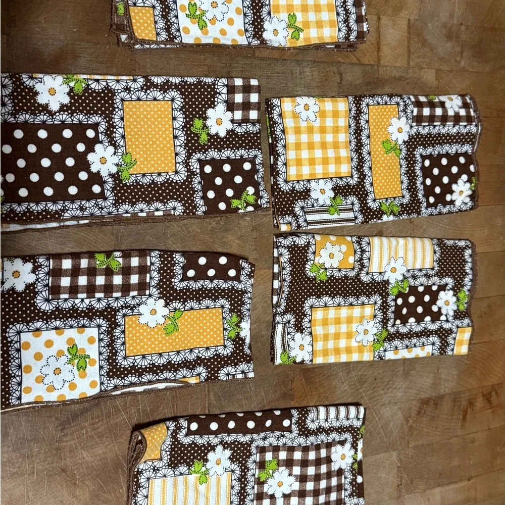Vintage charming patchwork
