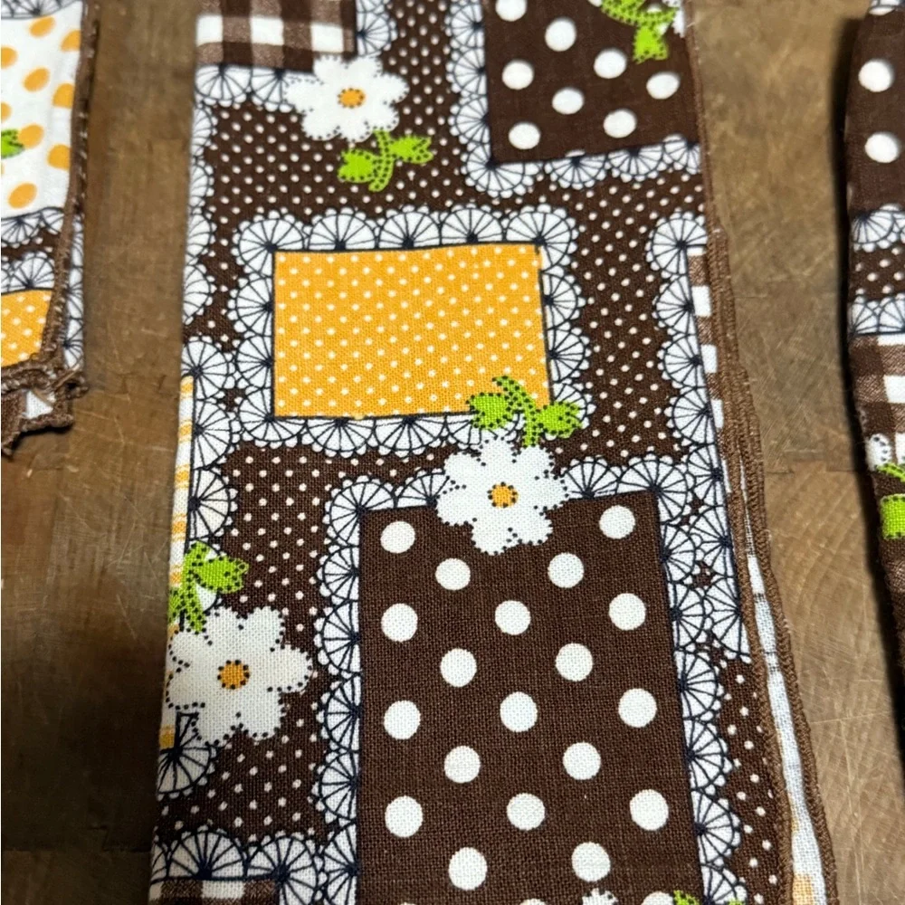 Vintage charming patchwork