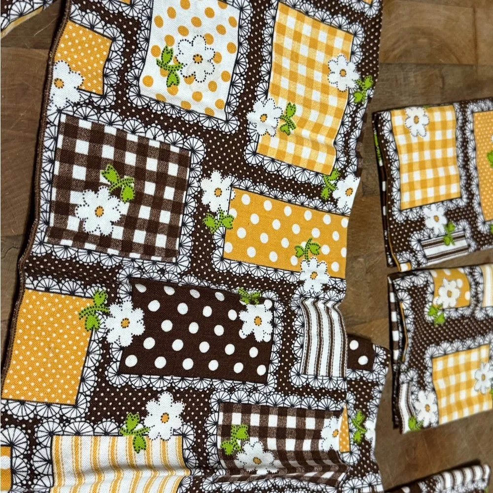 Vintage charming patchwork