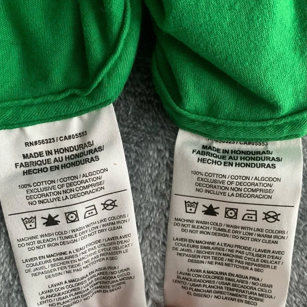 (2) Nike Oregon Ducks Basketball PE Athletic Cut Fit T Shirts XXL Green Boxy Fit