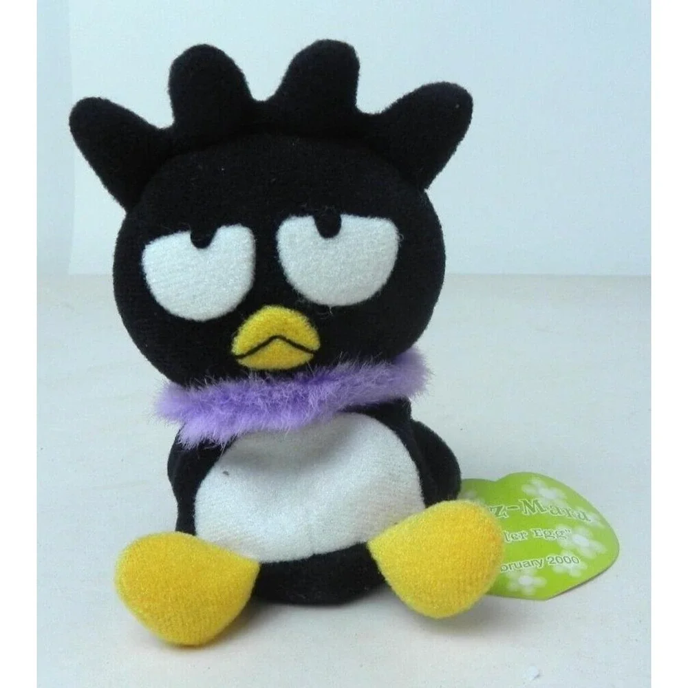 Vintage 2000 Sanrio Badtz Maru Plush Beanbag‎ Easter