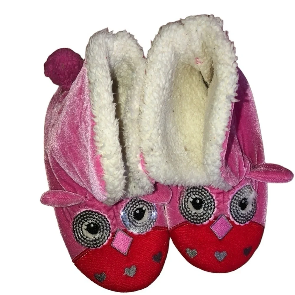 Cuddl Duds OWL slippers size 13-1‎
