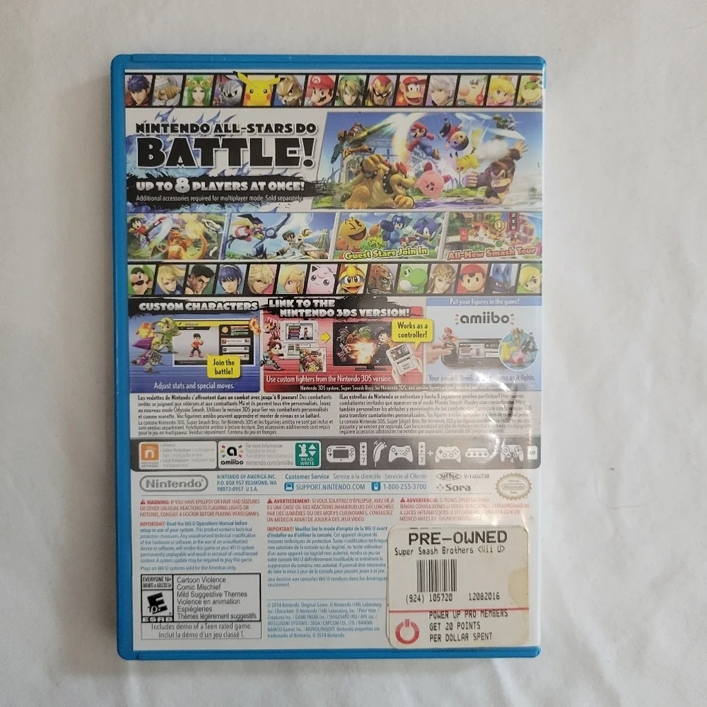 Nintendo pre owned