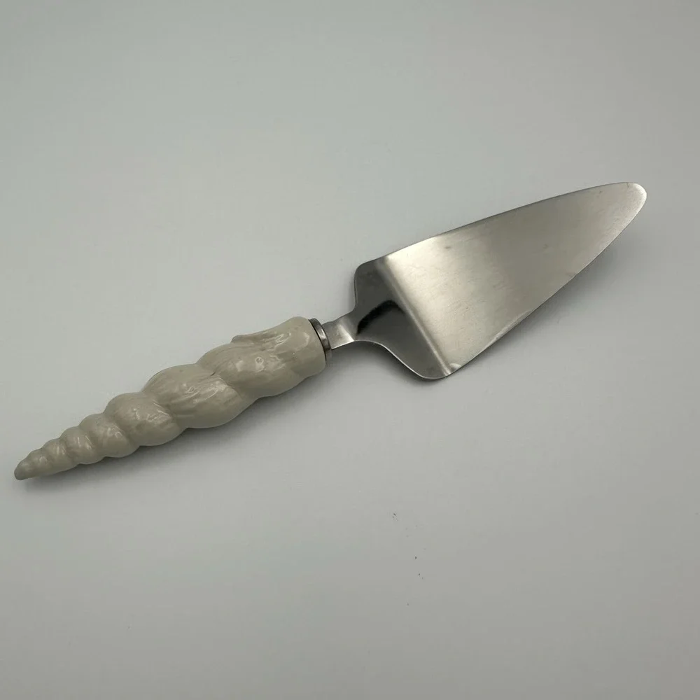 Shafford Pie Cake Dessert Server Stainless Steel‎ with Shell Handle Japan