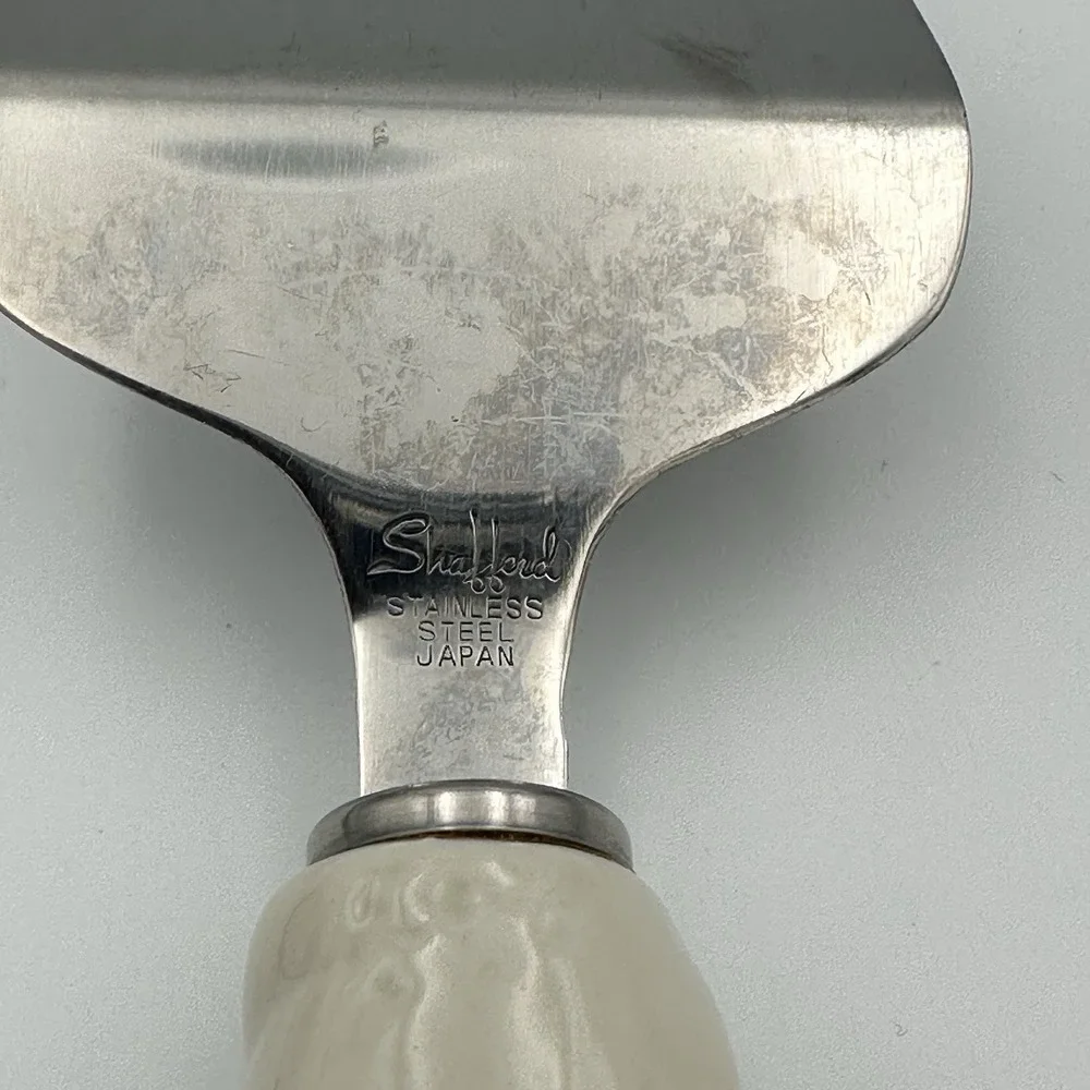Shafford Pie Cake Dessert Server Stainless Steel‎ with Shell Handle Japan