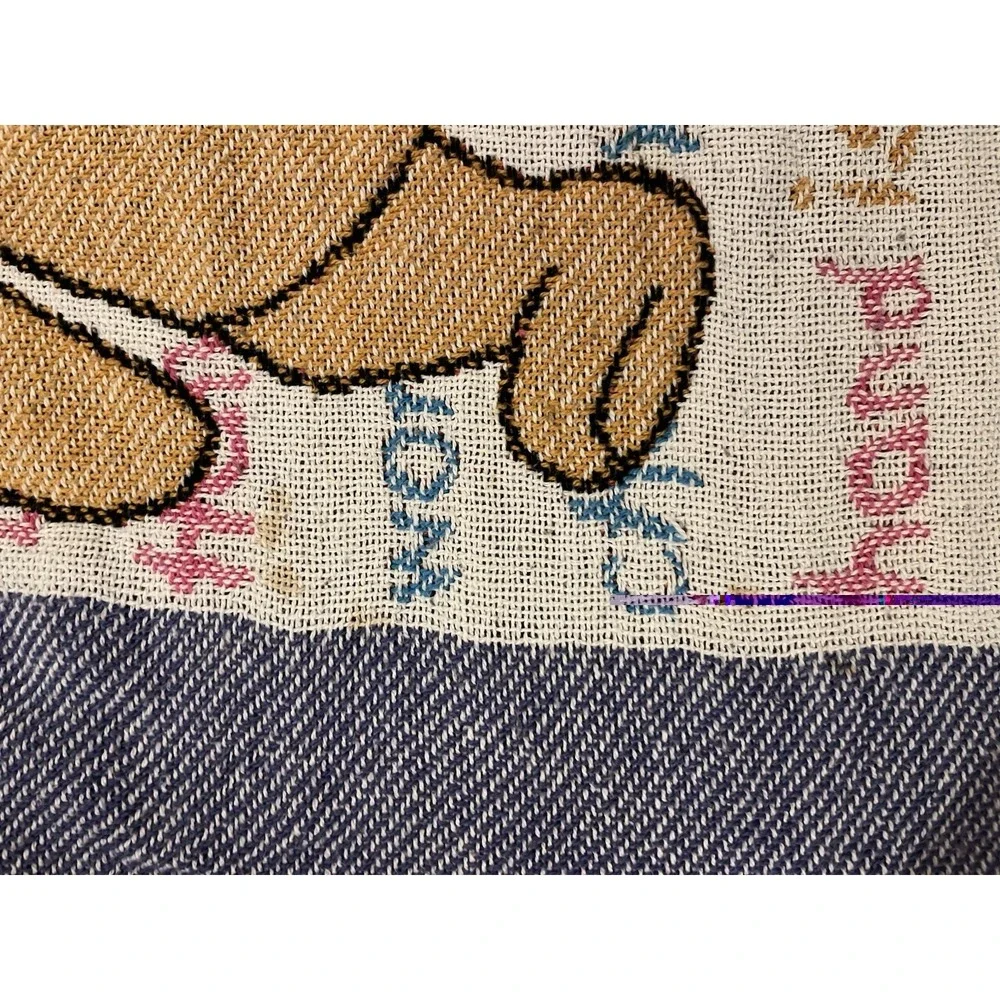 Winnie the Pooh stains pictured