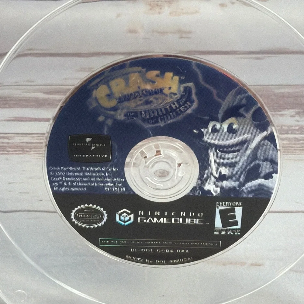 Crash Bandicoot Wrath of Cortex GameCube Disc Only Used