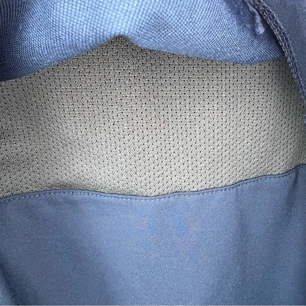 Nike Tampa Bay Rays Vented Pullover Jacket Navy Blue Lightweight 1/4 Zip Mens L