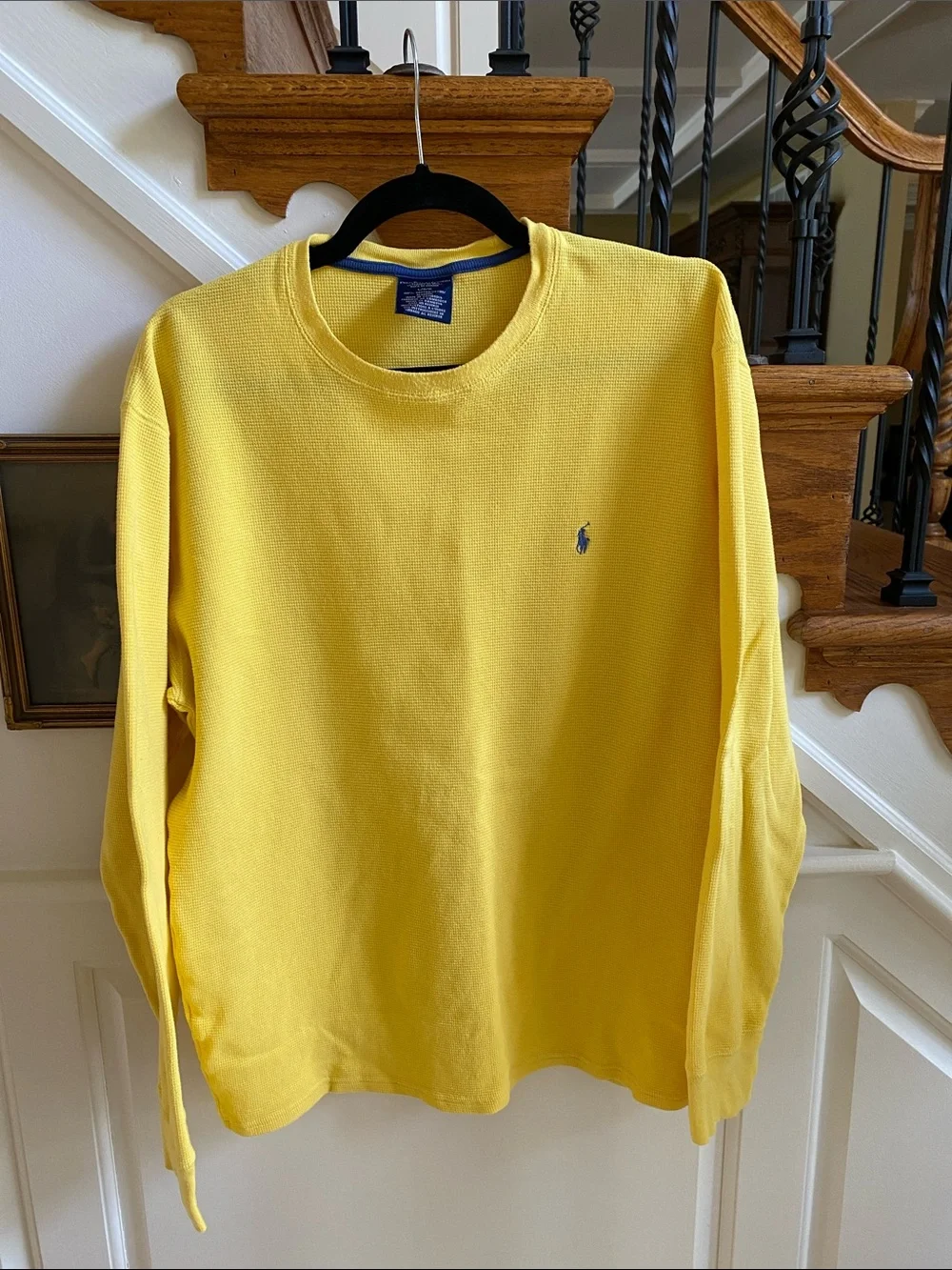 POLO RALPH LAUREN Cotton Thermal Long Sleeve Shirt