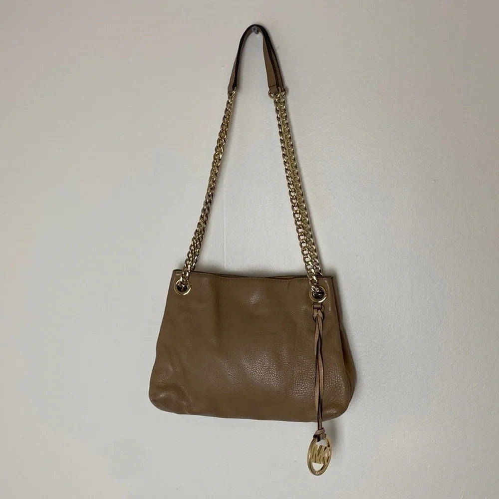 Michael Kors Chain Straps Jet Set Crossbody/Shoulder Bag