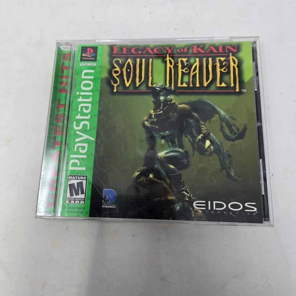 Legacy of Kain Soul Reaver Sony PlayStation 1 PS1 Greatest Hits SLUS-00708GH