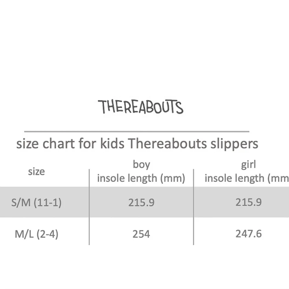 thereabouts girls slippers