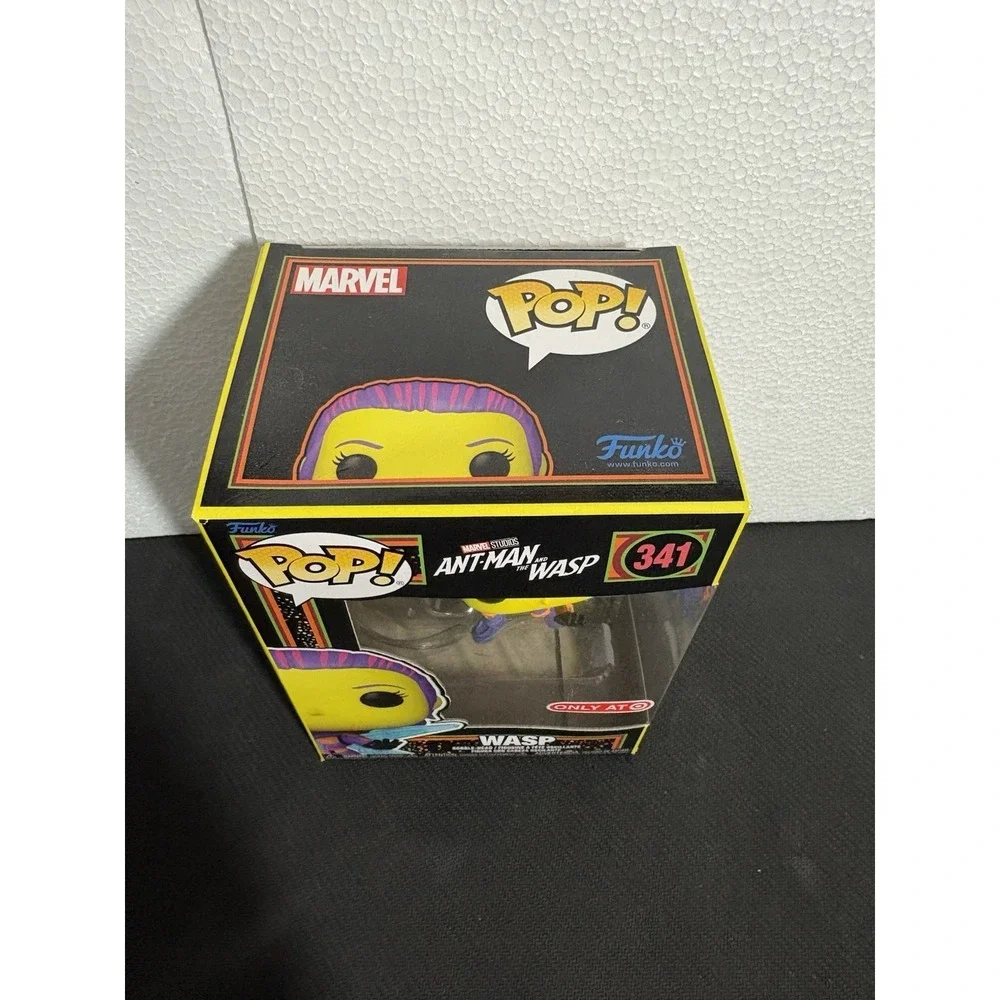 Funko Pop! Wasp 341 Target Exclusive Blacklight Ant-Man Marvel Comics Vinyl Toy