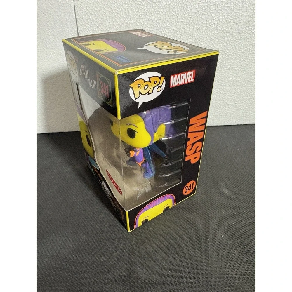 Funko Pop! Wasp 341 Target Exclusive Blacklight Ant-Man Marvel Comics Vinyl Toy