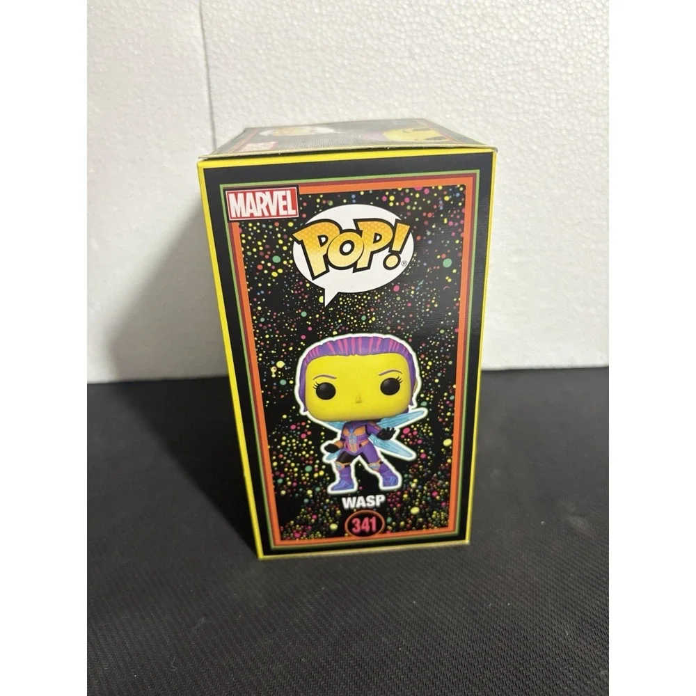 Funko Pop! Wasp 341 Target Exclusive Blacklight Ant-Man Marvel Comics Vinyl Toy