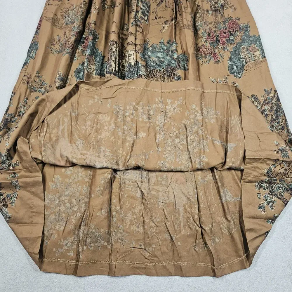 Vintage Charter Club Jame Justin Midi Skirt Women 12 Equestrian Western Prairie
